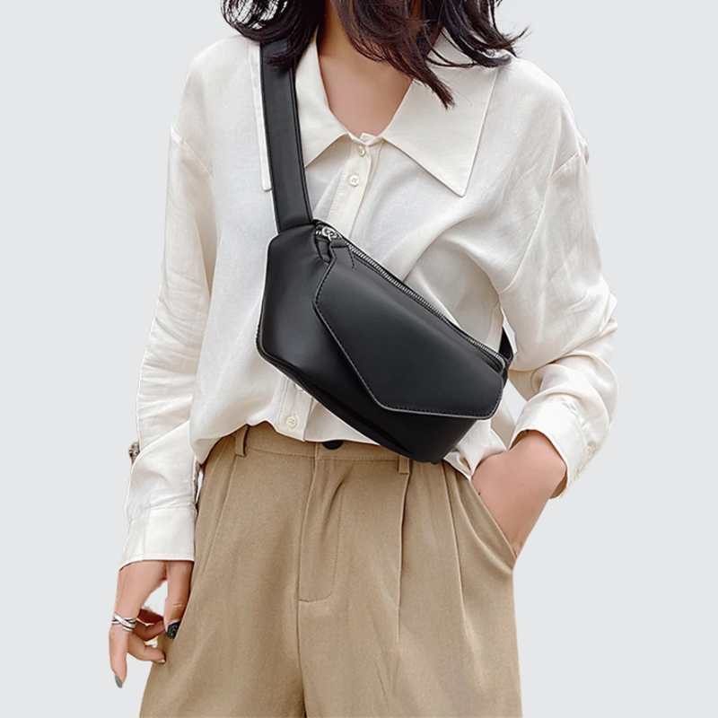 Sac banane femme chic en cuir - Monsacbanane