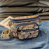 Sac banane bandoulière femme motif nounours