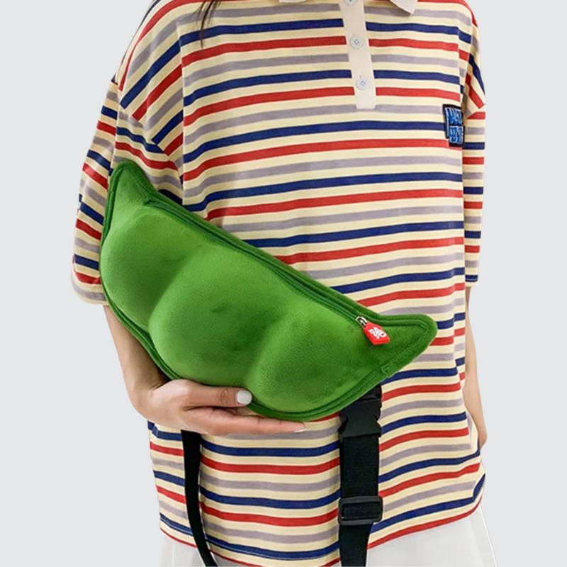 Accessoire de mode en forme de haricot