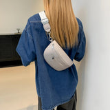 Banane femme chic en simili cuir