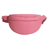 Banane femme cuir tendance rose