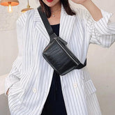 Petit sac banane femme en cuir