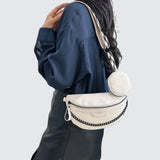 Banane fleurie blanche pour femme