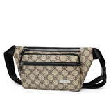 Banane homme luxe en tissu beige