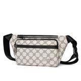 Banane homme luxe en tissu blanche