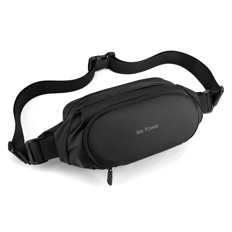 Banane homme tendance ovale noire