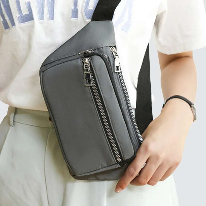 Banane imperméable unisexe grise