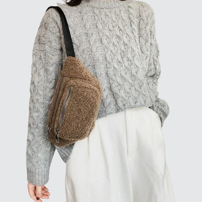 Banane moumoute tendance marron