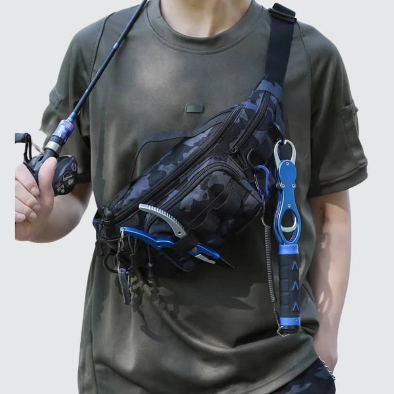 Banane randonnée noir camouflage noire