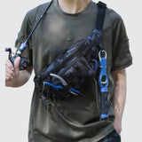 Banane randonnée noir camouflage noire