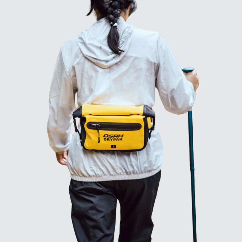 Banane randonnée étanche jaune