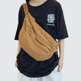 Sac banane XL marron