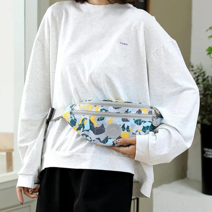 Banane sac tendance en tissu imprimé