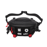 Banane sport noire avec sangles réglables