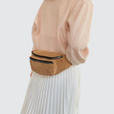 Banane velours côtelé camel