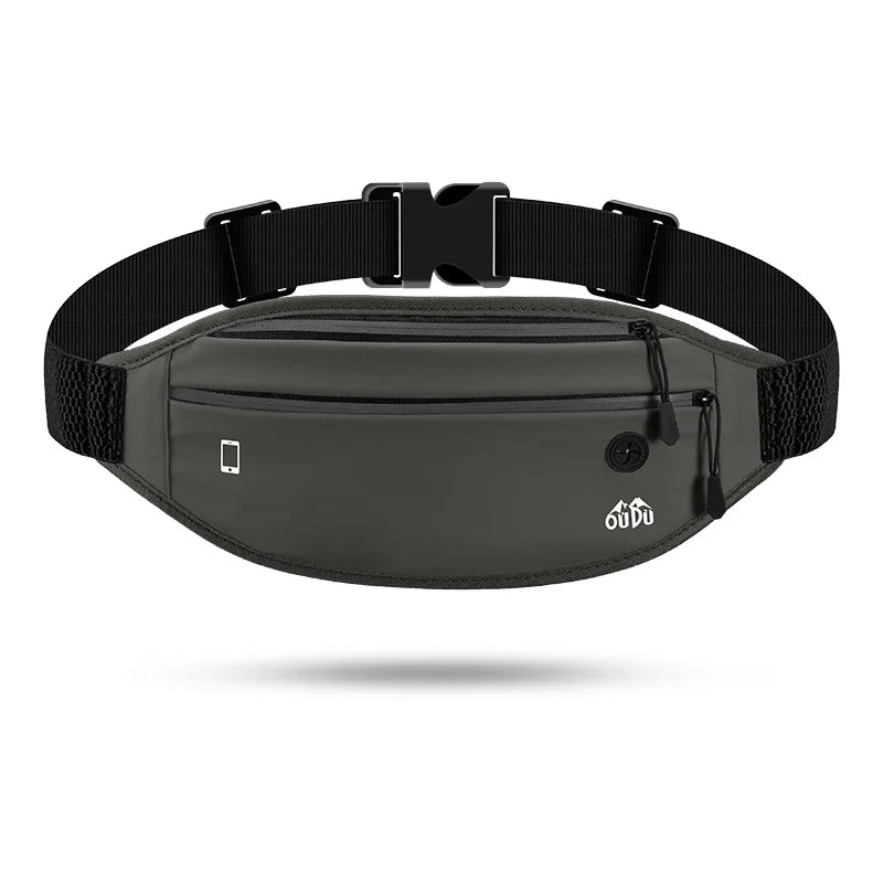 Sac banane sport gris