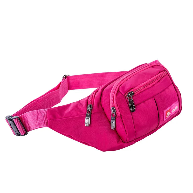Sac banane sport rose
