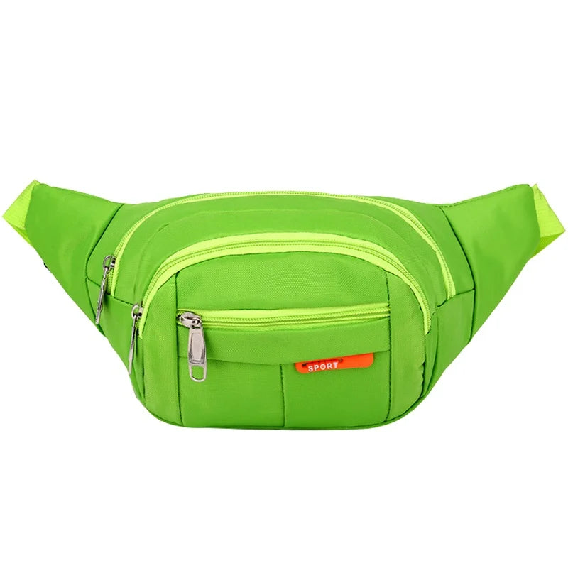 Sac banane sport vert