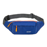 Sac banane sport bleu
