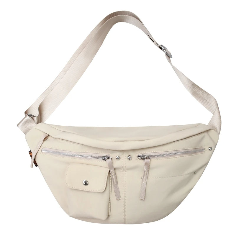 Sac banane XL blanc