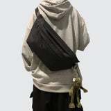 Sac banane XL classique noir