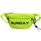 Sac banane XXL imperméable fluo