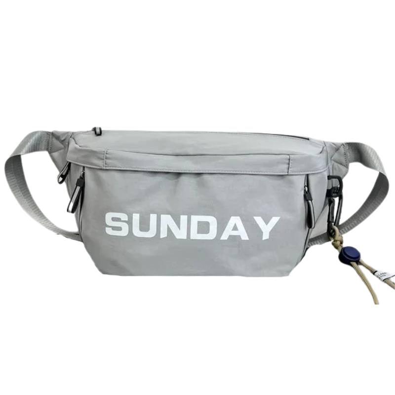 Sac banane XXL imperméable gris