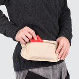 Sac banane antivol invisible blanc