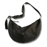 Sac banane bandoulière fourre-tout noir