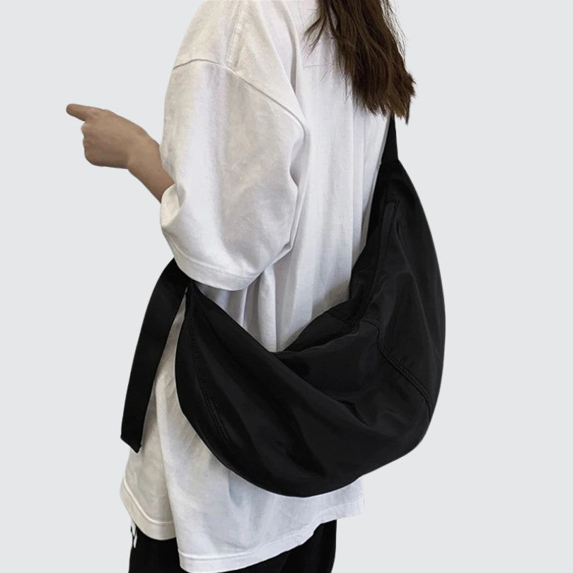 Sac banane bandoulière noir