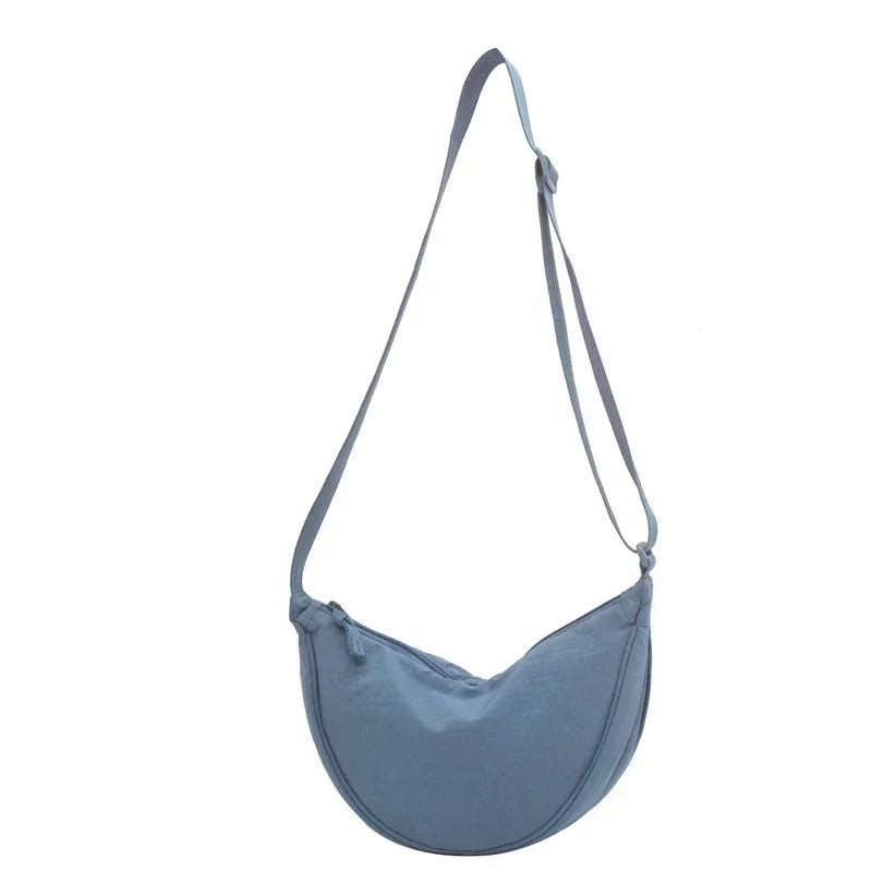 Sac banane bandoulière bleu