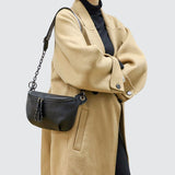 Sac banane noir pour femme tendance