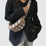 Sac banane femme chic marron