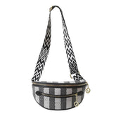 Sac banane femme chic noir