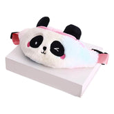 Sac banane fille fourrure panda