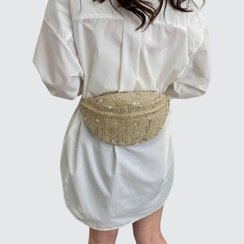 Sac banane fleuri Bohème