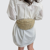 Sac banane fleuri Bohème