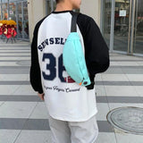 Sac banane vert homme