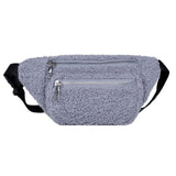 Sac banane moumoute tendance bleu