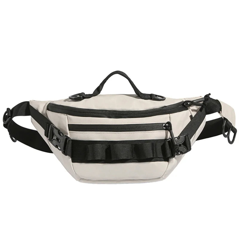 Sac banane multifonctionnel imperméable blanc