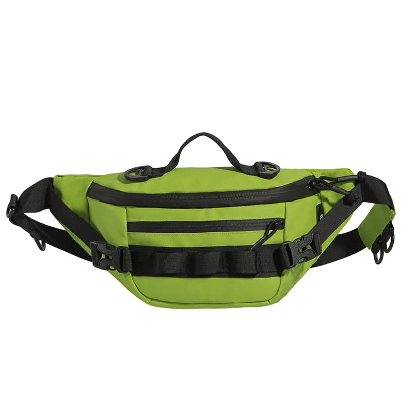 Sac banane multifonctionnel imperméable vert