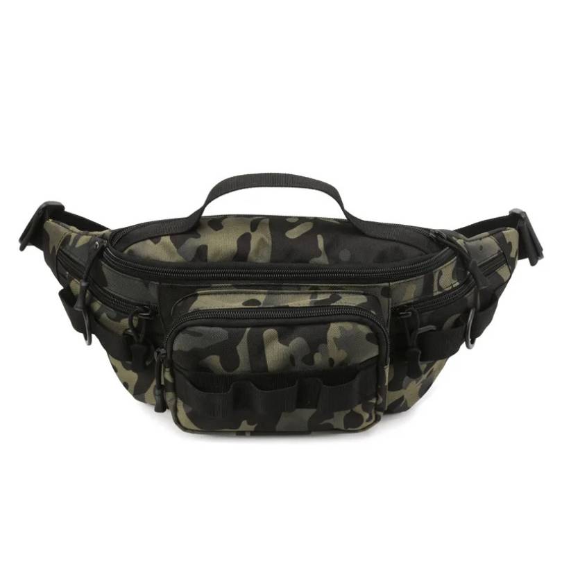 Sac banane randonnée multifonctions camouflage vert