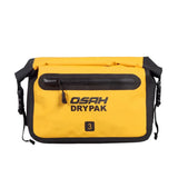 Sac banane randonnée étanche jaune