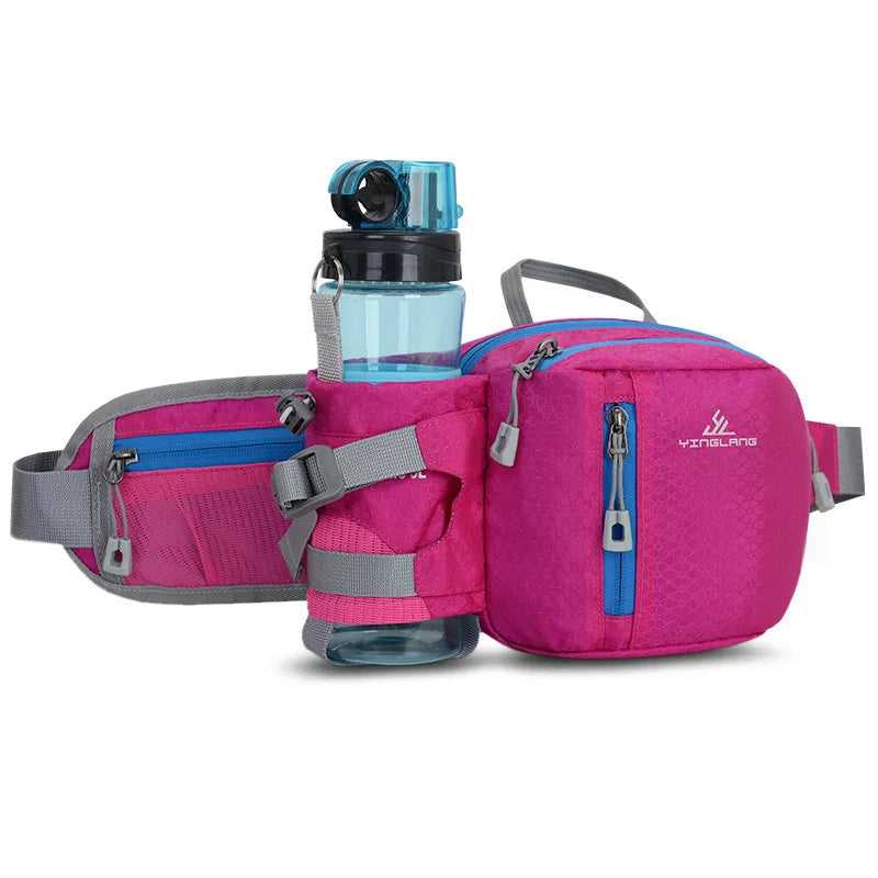 Sac banane randonnée rose