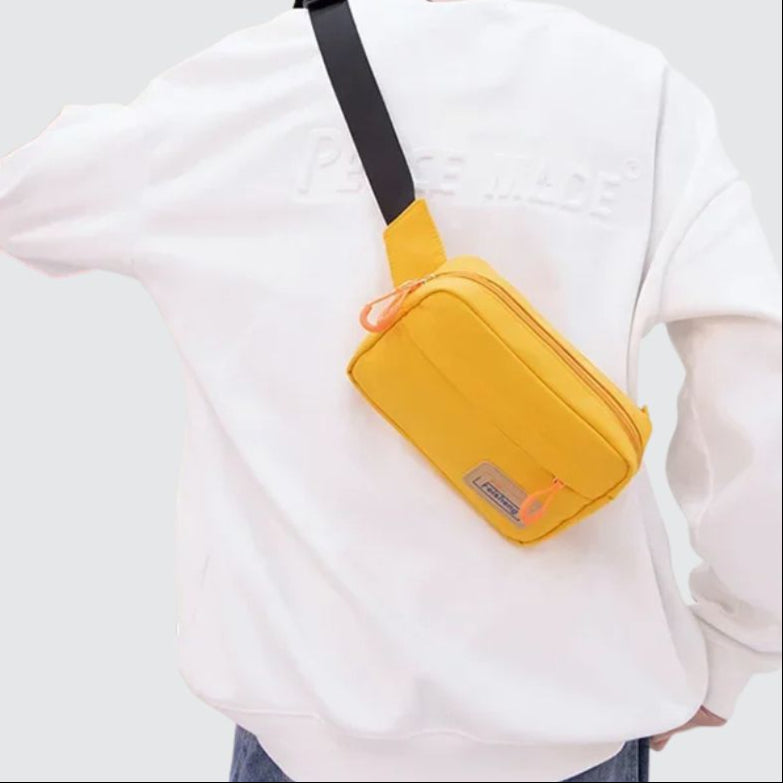 Sac banane sport jaune