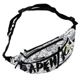 Sac banane streetwear blanc