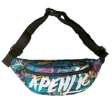 Sac banane streetwear à motifs