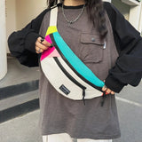 Sac banane tendance blanc