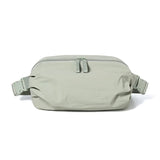 Sac banane tendance en toile vert