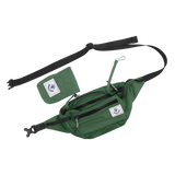 Sac banane imperméable vert